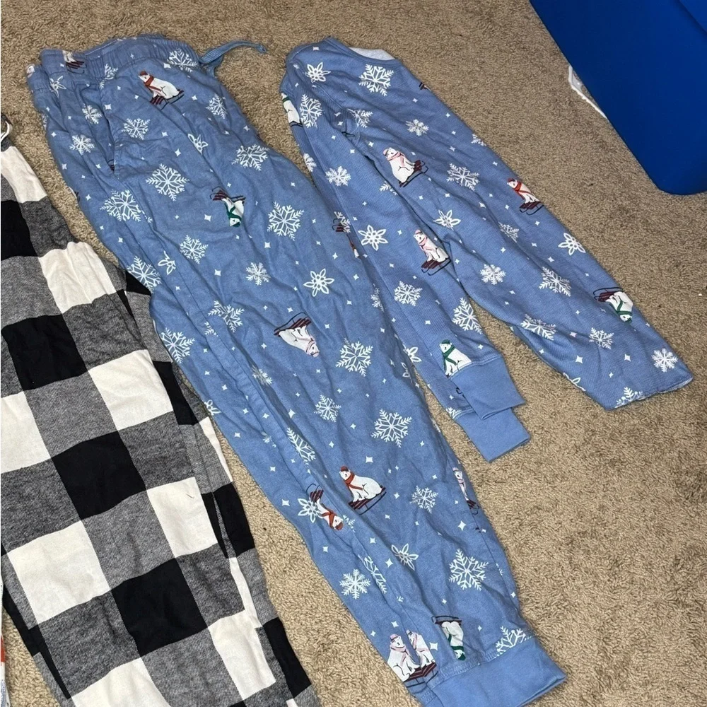 Old navy pajama bottoms and top